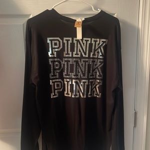 Pink black long sleeve